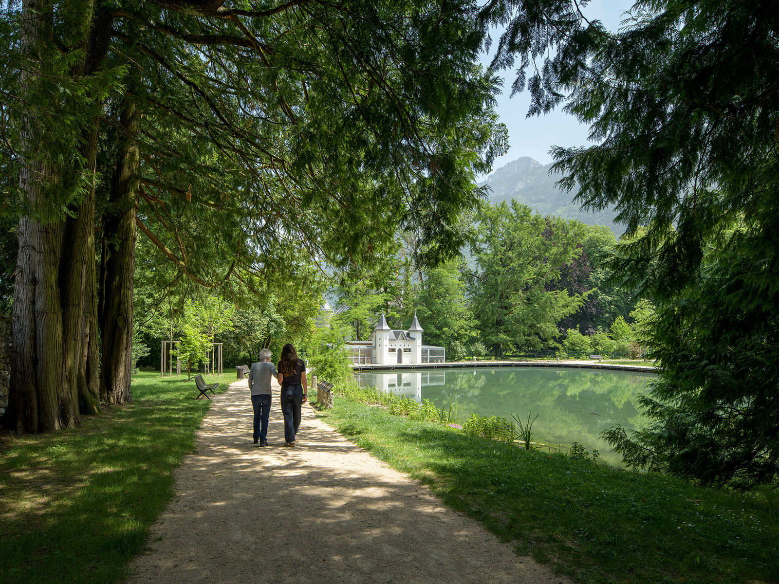 LJN - Haute-Savoie - Saint-Pierre-en-Faucigny - Villa cohendier - Parc historique - réemploi - signalétique - restauration du patrimoine