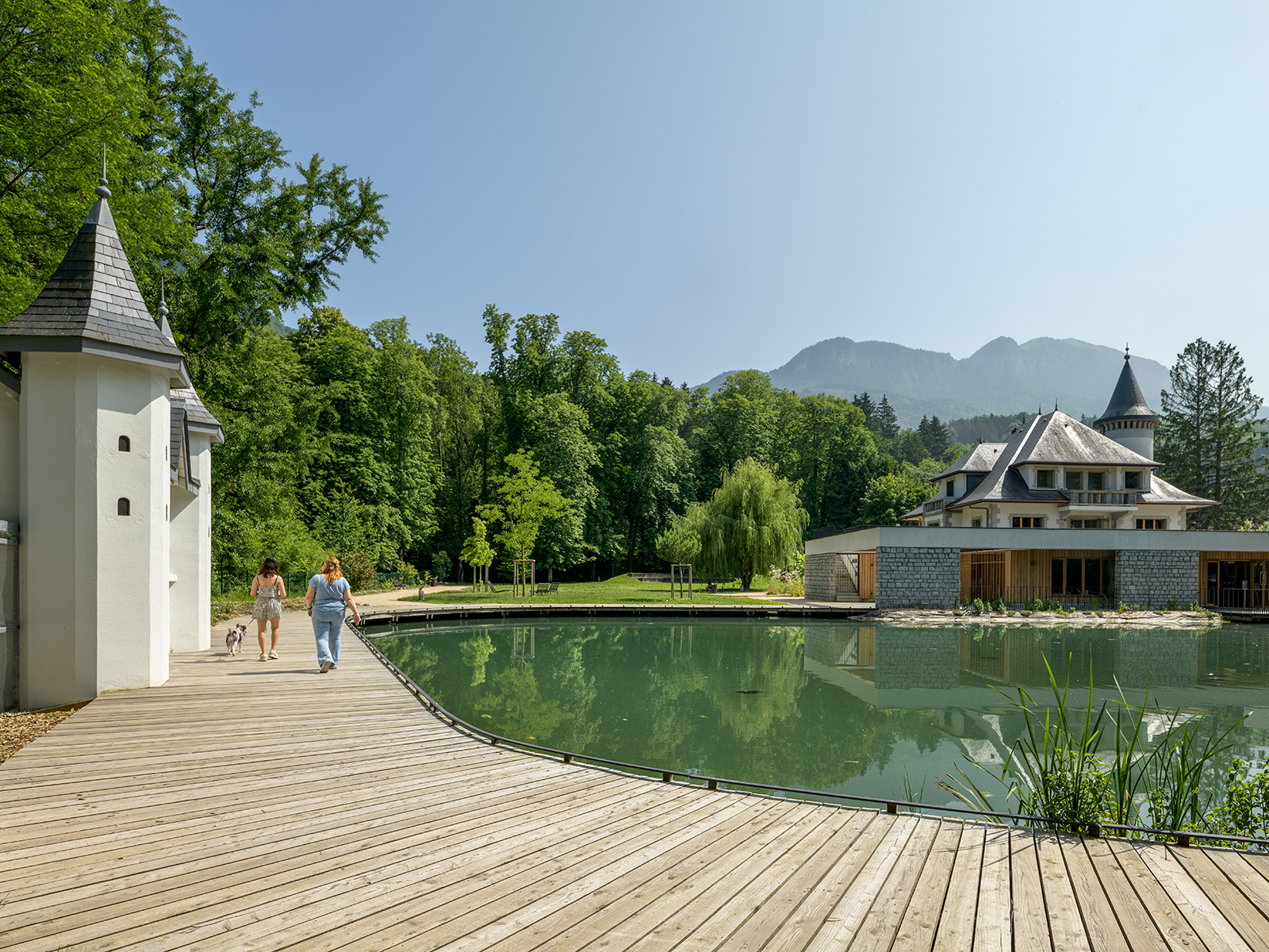 LJN - Haute-Savoie - Saint-Pierre-en-Faucigny - Villa cohendier - Parc historique - réemploi - signalétique - restauration du patrimoine