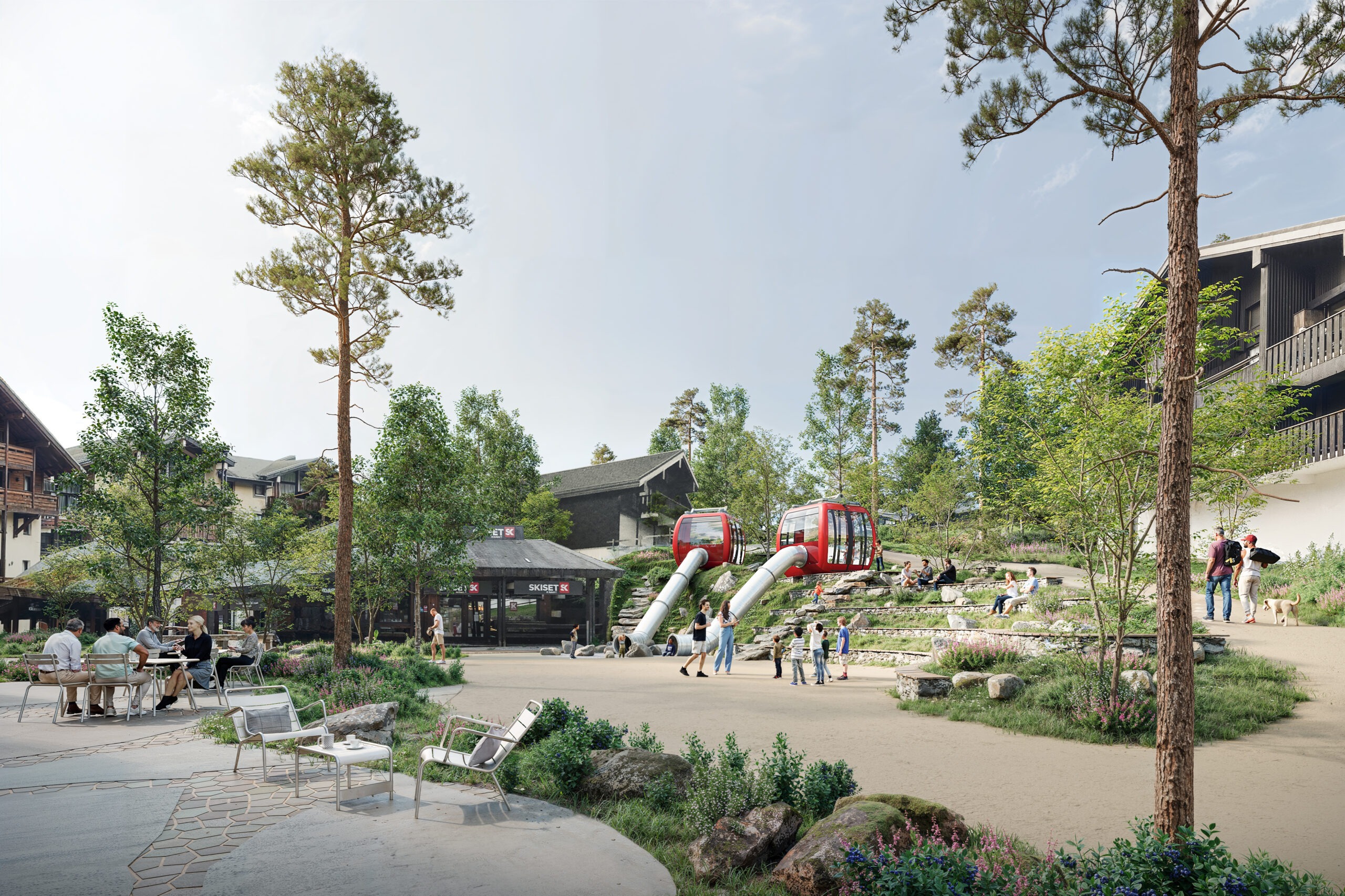 LJN - Haute-Savoie - Morillon - Les Esserts - Station de ski - Revitalisation