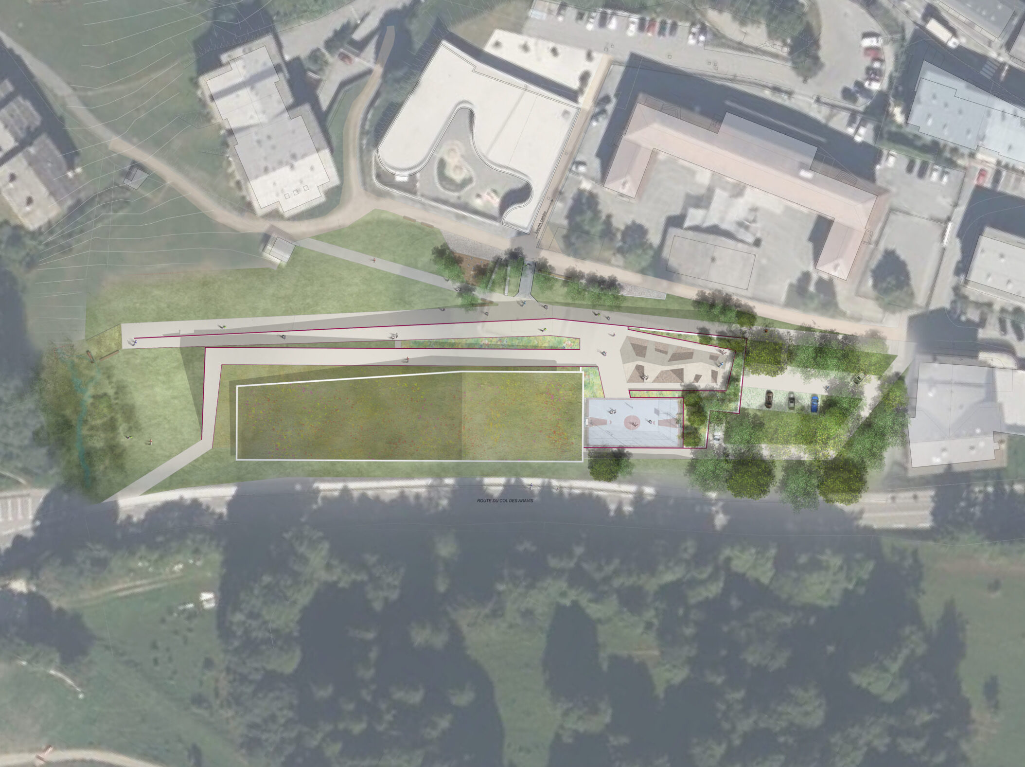 LJN - Haute-Savoie - La Clusaz - Pôle indoor et outdoor - Jeux olympiques et paralympiques 2030