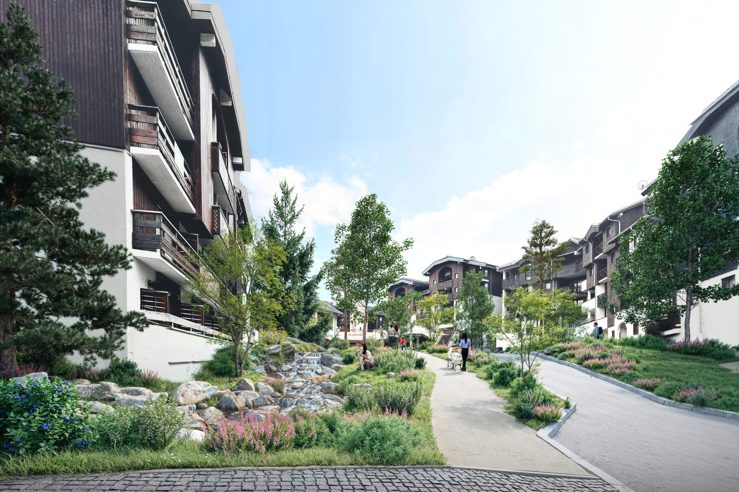 LJN - Haute-Savoie - Morillon - Les Esserts - Station de ski - Revitalisation