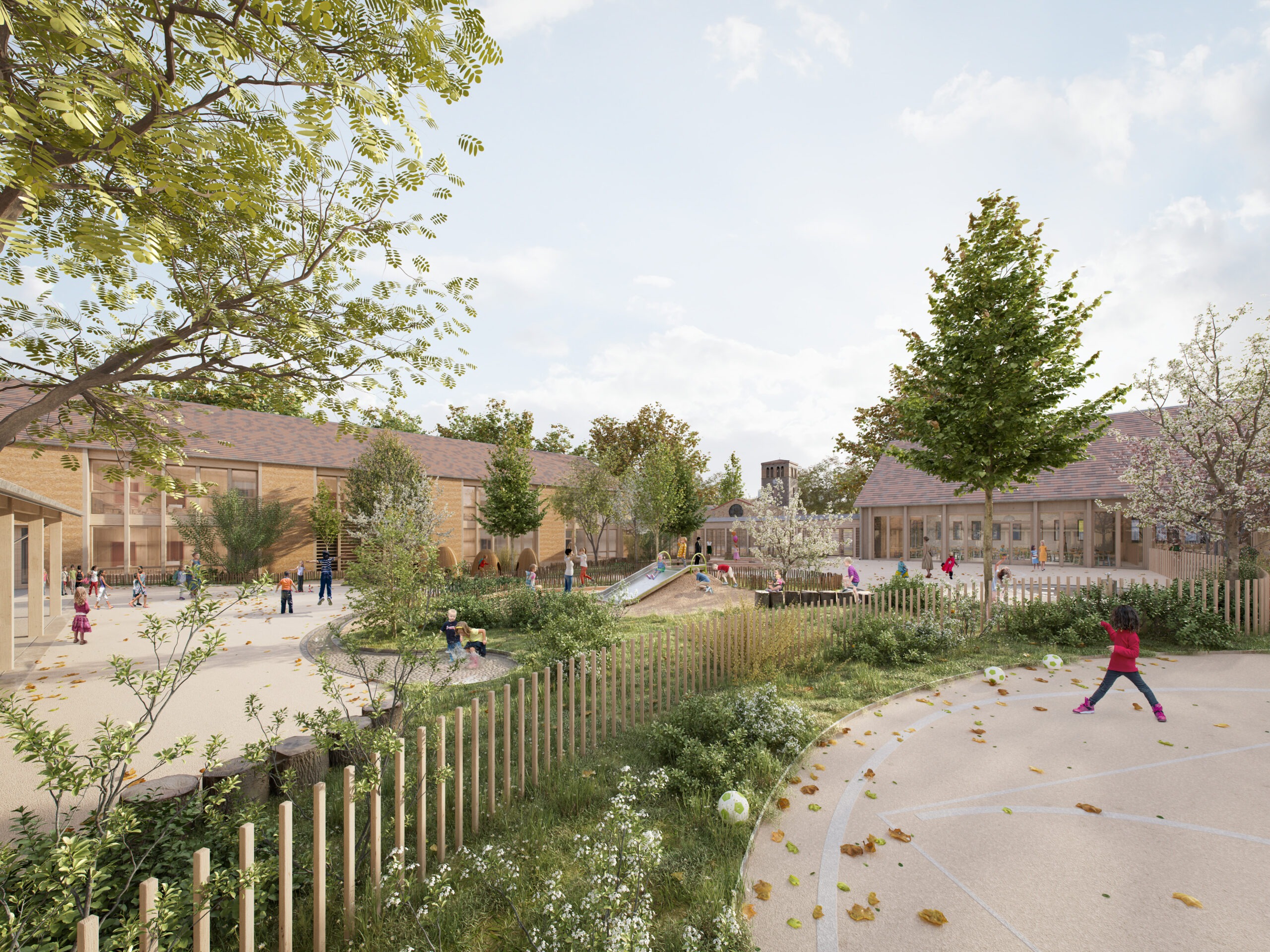 LJN - Rhône - Cailloux sur Fontaine - Groupe scolaire - ZAC Favret