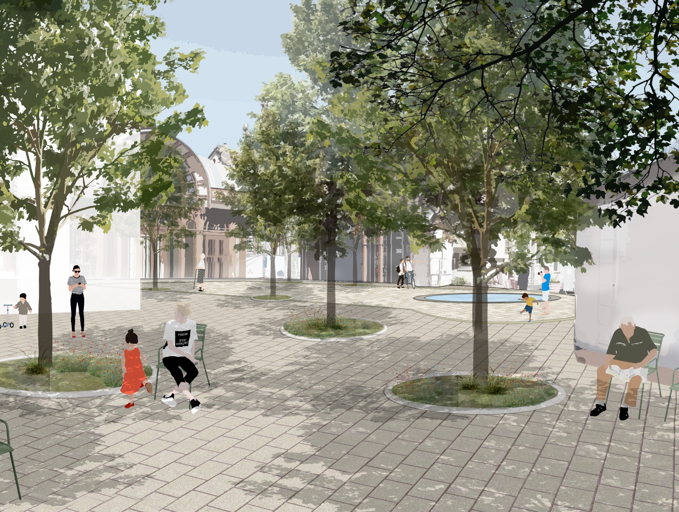 LJN - Haute-Savoie - Evian - Buvette Cachat - Source des cordeliers