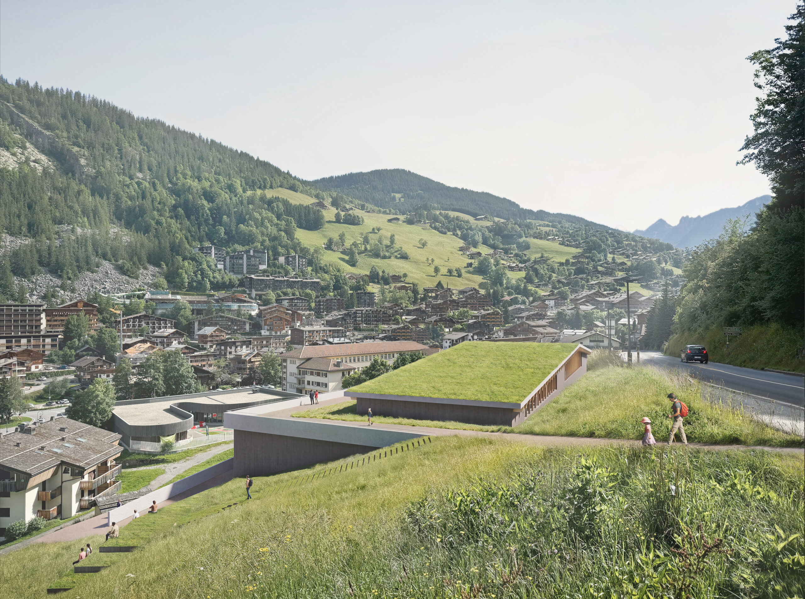LJN - Haute-Savoie - La Clusaz - Pôle indoor et outdoor - Jeux olympiques et paralympiques 2030